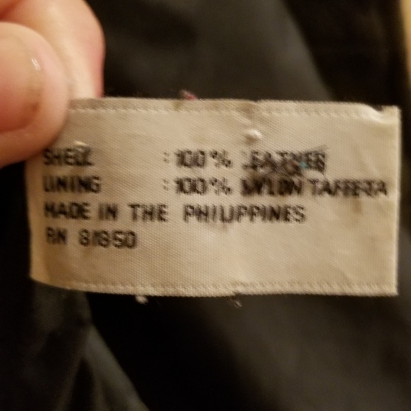 Leather coat - Picture 3 of 3